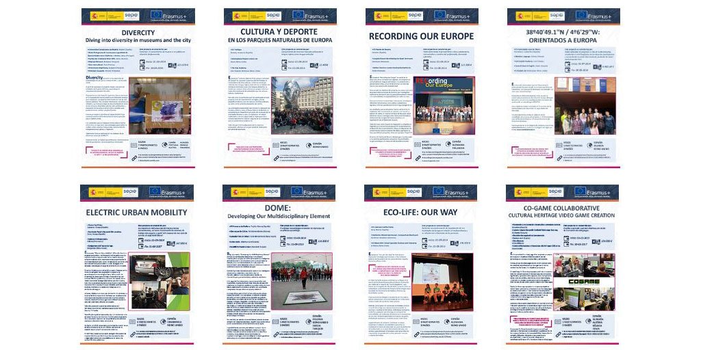 sepiegob's tweet photo. Echa un vistazo a la sección de buenas prácticas #ErasmusPus en nuestra web, donde encontrarás algunos ejemplos que el SEPIE ha destacado y que hacen referencia a proyectos gestionados con excelentes resultados.
👉 https://t.co/Mz95goyXmX https://t.co/sdeERn7ykD