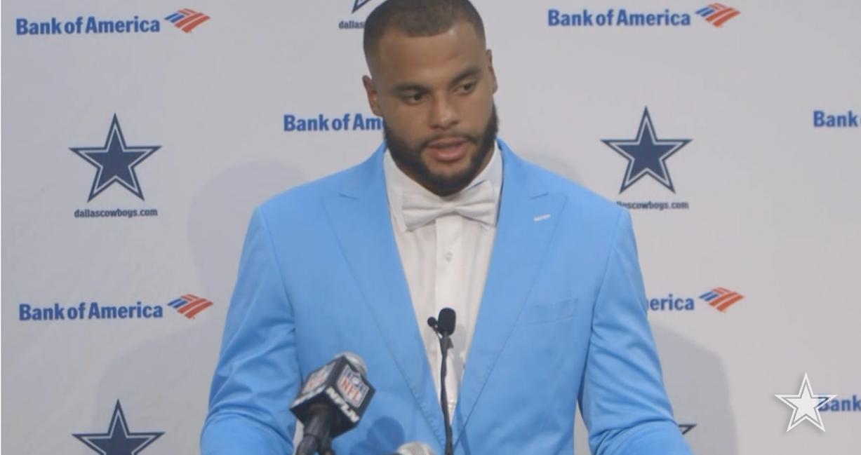 Dallas Cowboys on Twitter: "QB Dak Prescott | Postgame Press Conference  #DALvsCAR 🎥 https://t.co/LzqeQwNsCi https://t.co/pm5pCWMV2y" / Twitter