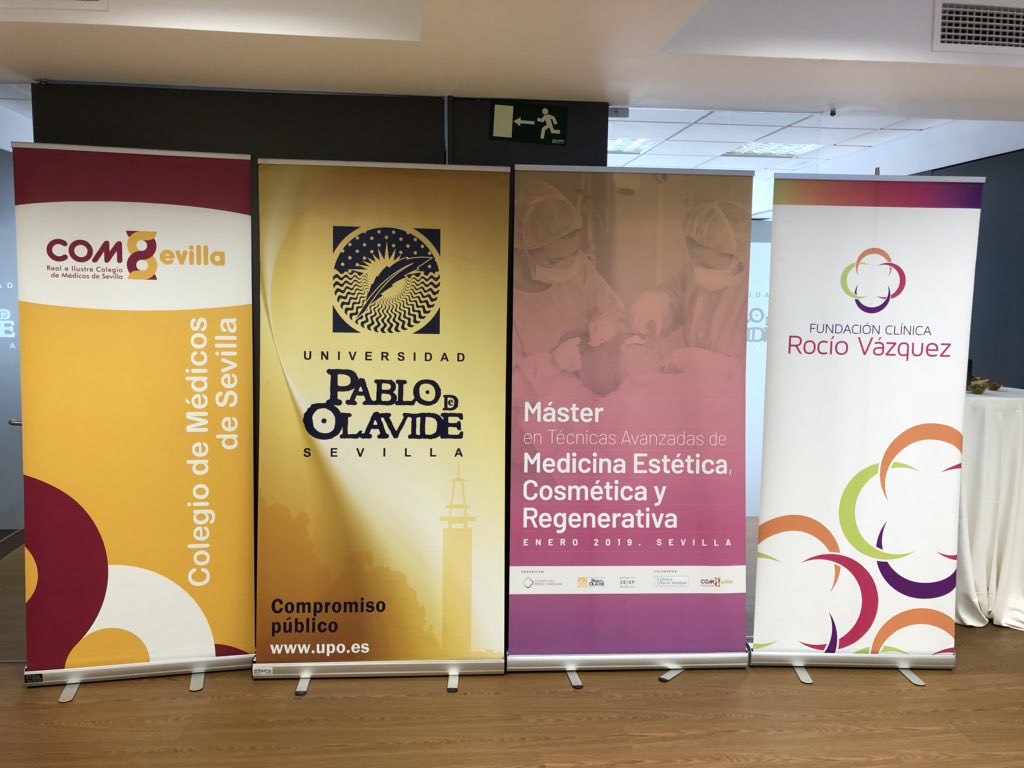 joseM_feria's tweet photo. Hoy en nuestra nueva sede @pablodeolavide en #UPOSevillaCentro presentamos nuestro nuevo #Master en Técnicas Avanzadas en #medicinaestetica #cosmetica y #regenerativa, el primer postgrado de #Andalucia de estas características con el apoyo de @RICOMSevillay y @postgradoUPO 🚀🚀 https://t.co/ydZqsh6Ab6