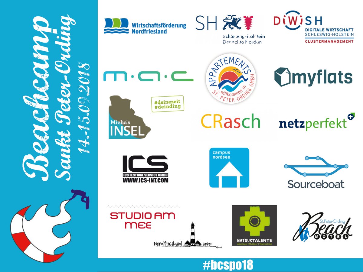 Hier nochmal alle unsere Sponsoren für das #bcspo18 Vielen Dank an alle, die uns so toll unterstützen und diese Veranstaltung ermöglichen!