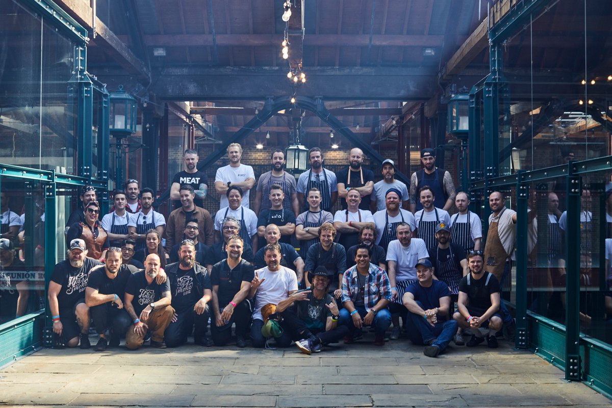 MeatopiaUK's tweet photo. That's a wrap for #Meatopia2018... thanks to all the chefs, DJs, bands, brewers, crew and guests who made it a year to remember. Same time next year? https://t.co/BKhwL75TM8