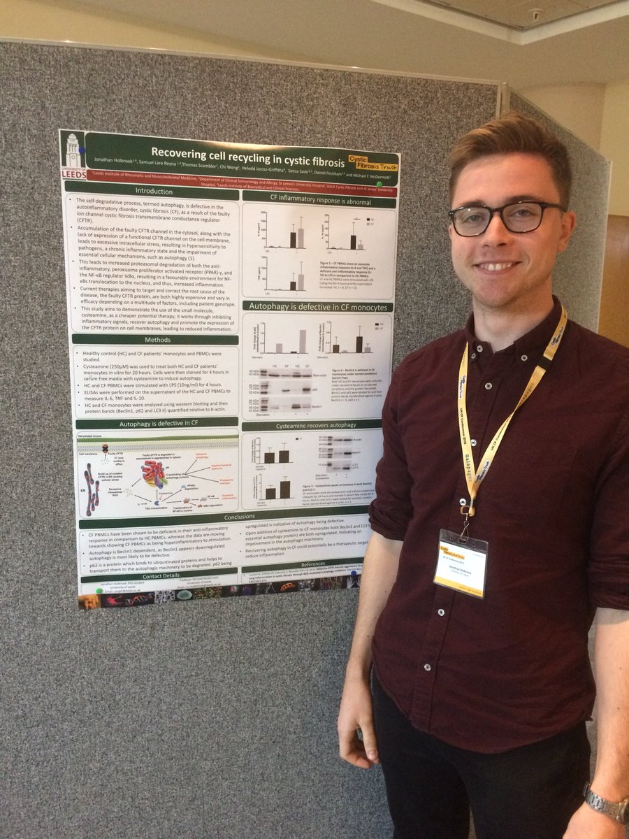 LeedsCFSRC's tweet image. Leeds SRC at the U.K. Cystic Fibrosis annual conference in Birmingham presenting our hard work #UKCFC