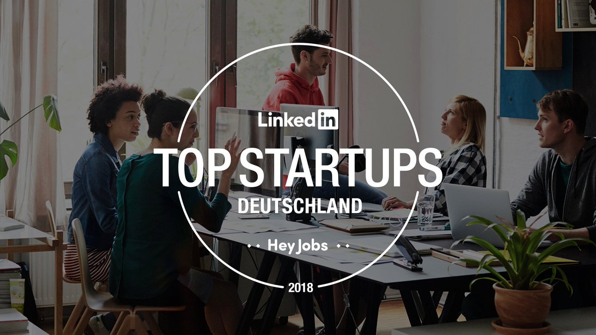 Es ist offiziell! HeyJobs gehört zu den 25 gefragtesten Start-Ups in Deutschland, und das nach nur 2 Jahren! Danke @linkedin für die Ehrung, und das Ihr unsere Firmenkultur, Mitarbeiter, sowie unsere innovative Recruiting-Tech Lösung genau so liebt, wie wir! #LinkedInTopStartups