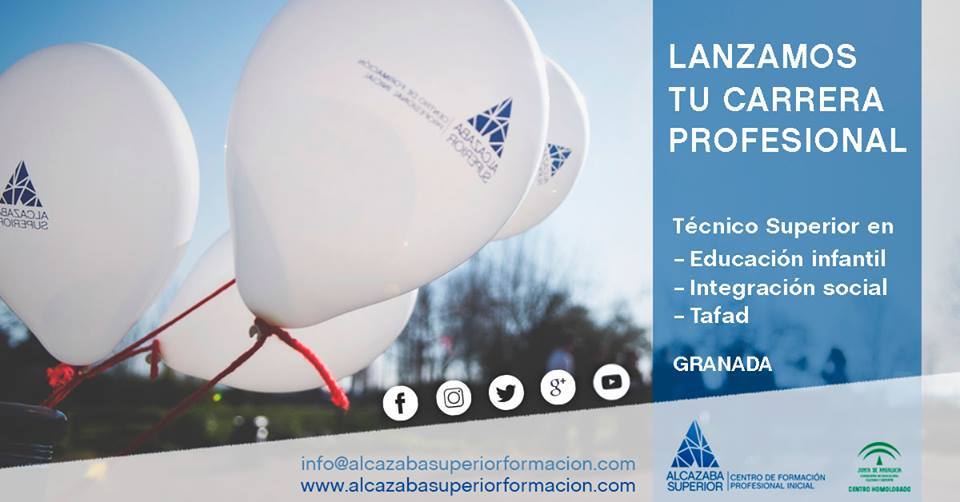 FPAlcazaba's tweet photo. Los más peques ya han comenzado el cole y a nosotros nos queda poco para el pistoletazo de salida. Solo nos faltas TÚ-
Estudia #FormaciónProfesional:
:: #EducaciónInfantil
:: #IntegraciónSocial
:: #TAFAD

INFÓRMATE YA !!
#EstudiarenGranada  #FP #EstudiarFP  #Granada  #SomosTAFAD https://t.co/Nv2LsTKyC7
