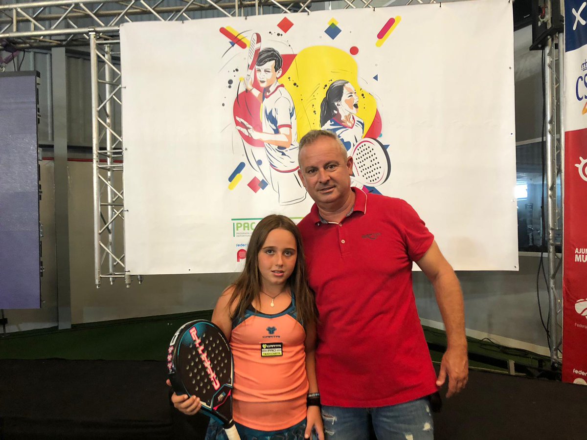 cartripadel's tweet photo. Fascinante el campeonato que ha realizado Daniela Valiente logrando un tercer puesto en el @ce_padel ¡ENHORABUENA CRACK! 🔝👏🎾
#TeamCartri #CEMenores https://t.co/37QtUoWsM6