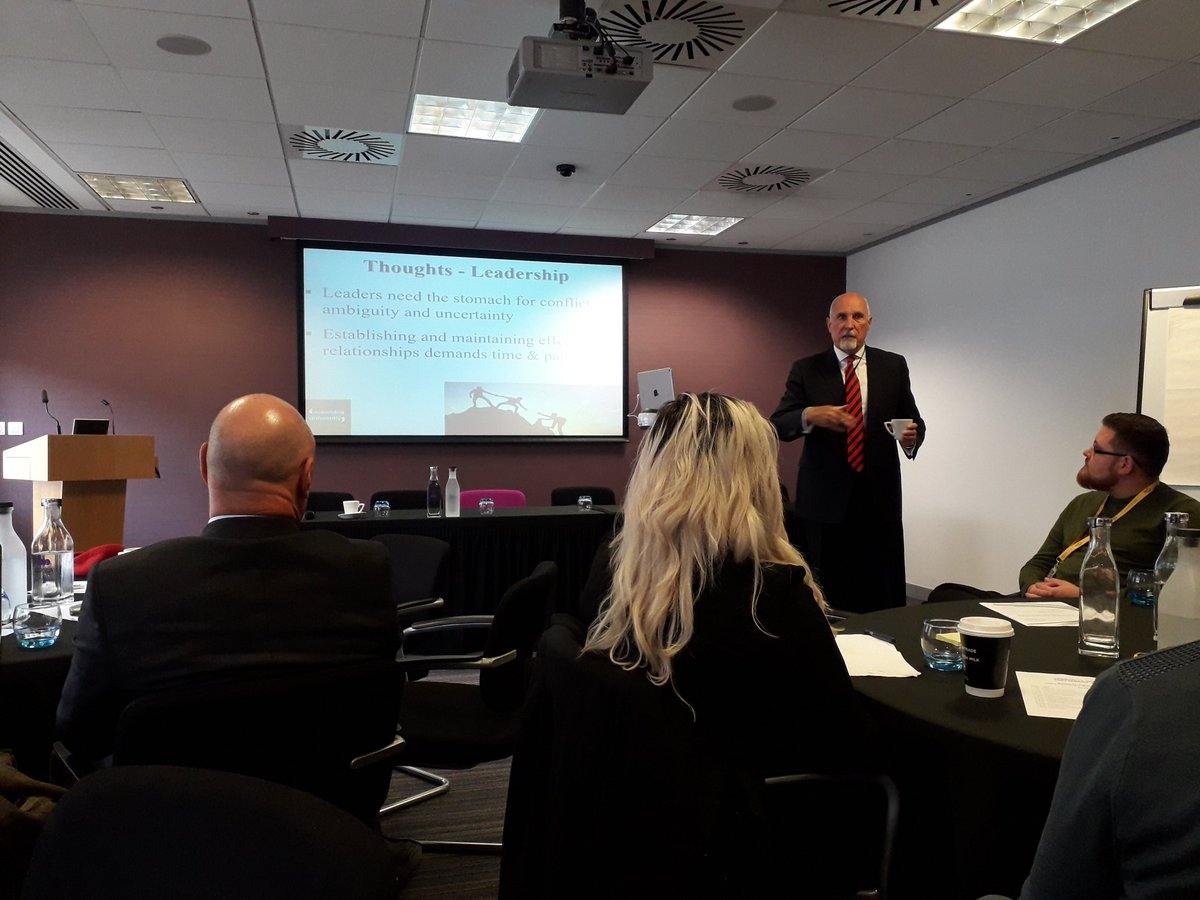 GM Stuart McLean attending a Community Justice Partnership Event in COSLA HQ in Edinburgh,  Karyn McCluskey and John Carnochan delivering talks on Leadership & CJ.  
#communityjustice 
#partnershipworking