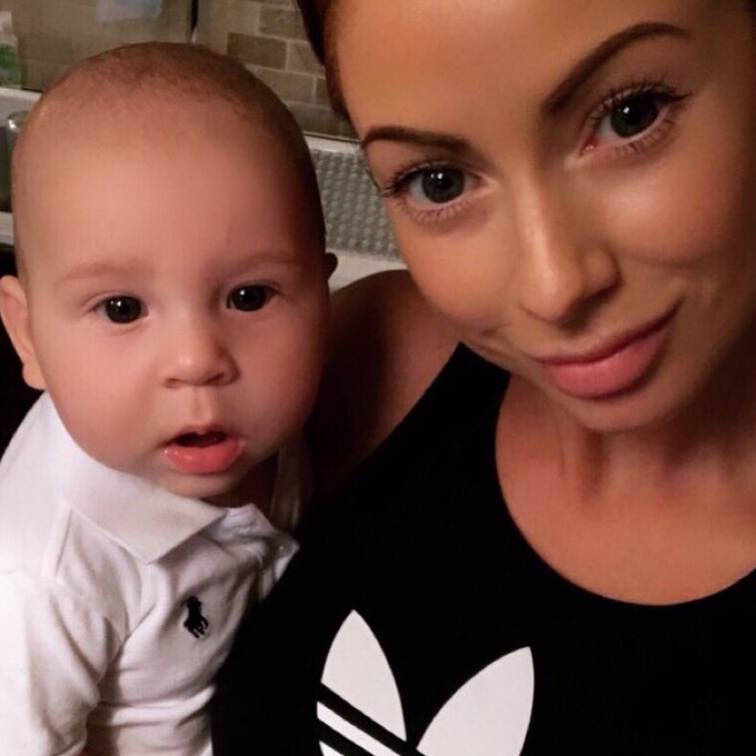 Happy 6 months my love #JaxonCarter 💙 https://t.co/HIXwcNkb8t<a href="/tag/jaxoncarter"class="tags">#JaxonCarter</a>