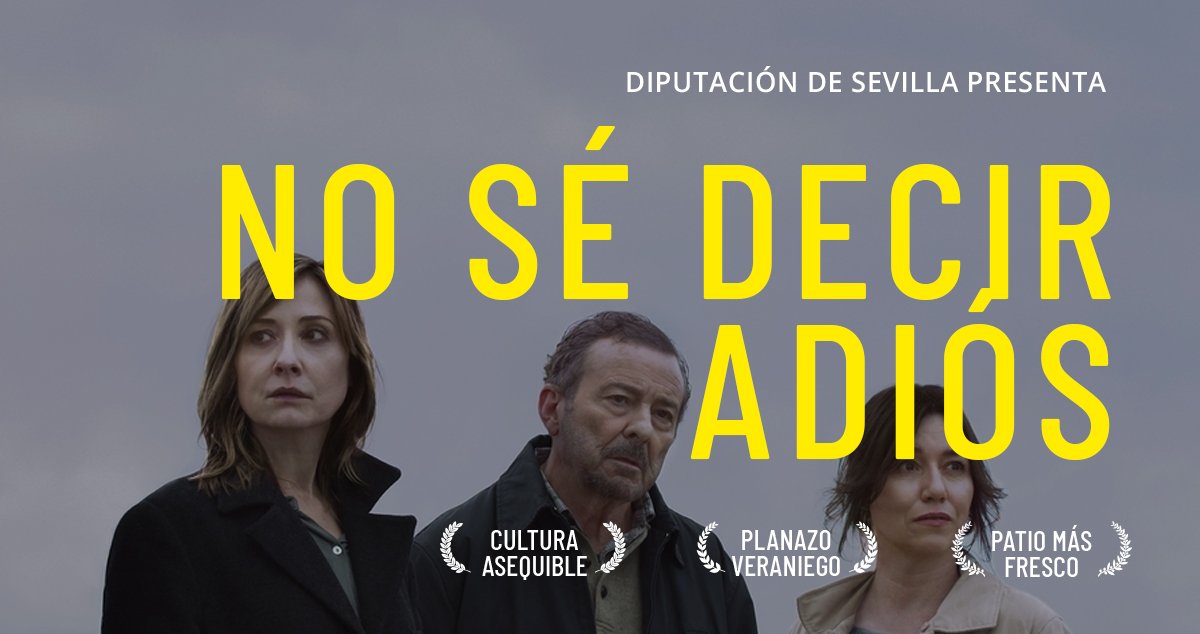 DIPUSEVI's tweet photo. Última semana para disfrutar de nuestro #cine de verano. Esta noche proyectamos 'No sé decir adiós', una película española que recibió varias nominaciones en los #Goya2017. https://t.co/6bxz0W4Uoy #AsómateAlPatio https://t.co/feREh0bJEZ
