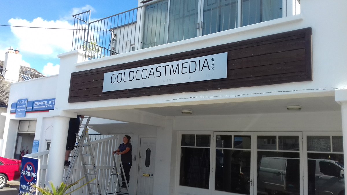 We now have a sign above our door so people can find us #Braunton <a href="/lovenorthdevon/">North Devon</a> If you to want to be discovered on line. Pop in for a chat or call 01271 815024 #WebsiteDesign