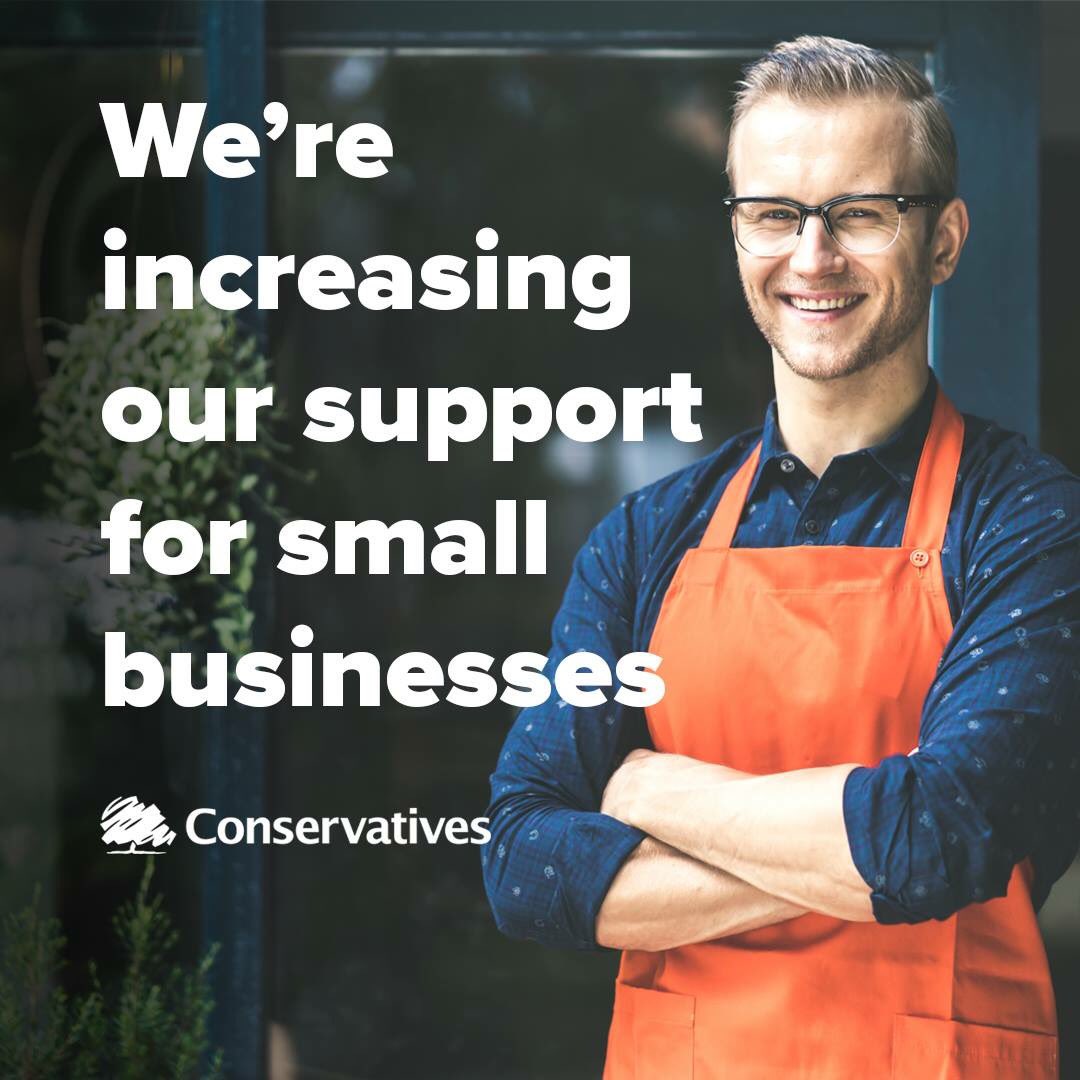AdrianOldfield's tweet photo. Wow with all @PhilipHammondUK attacks on small businesses someone in the #Conservatives press office has a sense of humour https://t.co/2zwCaWg3un