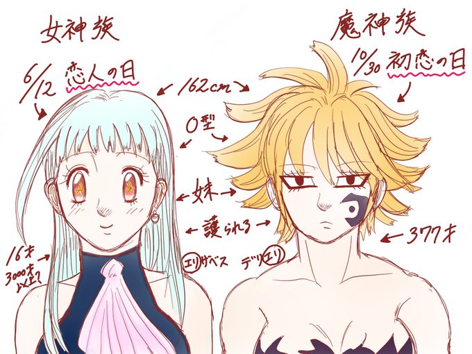 七つの大のtwitterイラスト検索結果 古い順