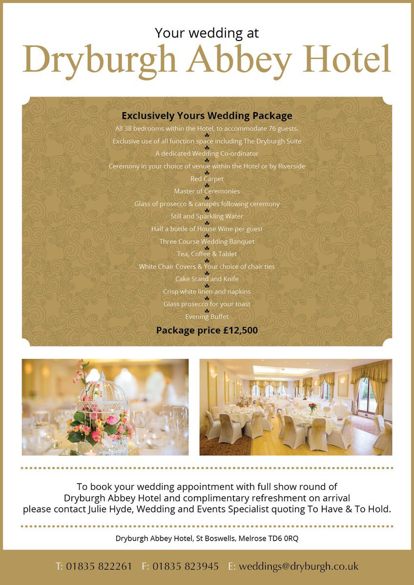 ToHaveToHolds's tweet image. A magnificent Scottish Country House Hotel and Restaurant by the River Tweed in the Scottish Borders. Nestled in an exclusive wooded estate, next to the historic Abbey, Dryburgh Abbey Hotel is a very special Country House Hotel. Call 01835 822261 or visit dryburgh.co.uk