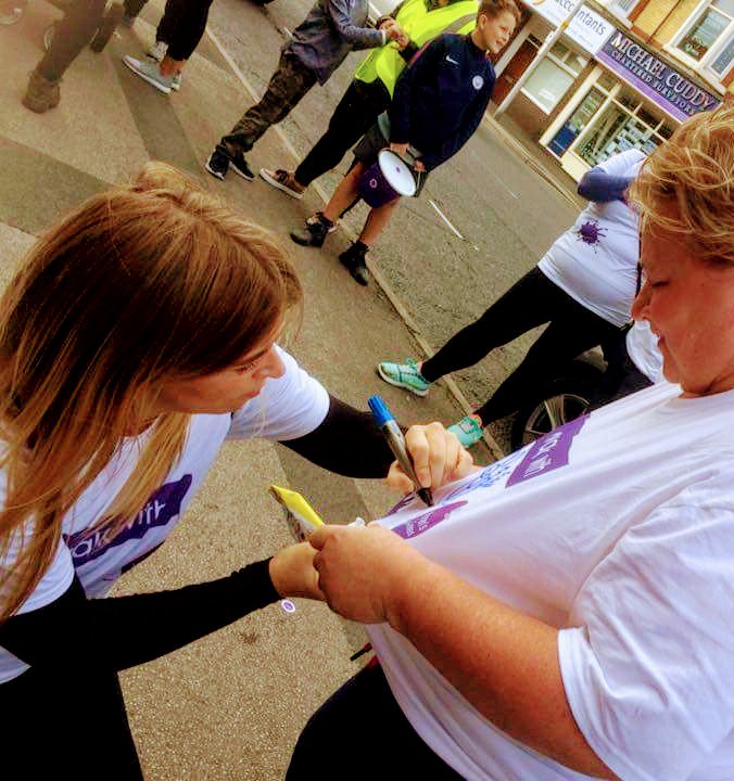 WakeEngland's tweet image. @WomensCentred I can't feel my legs #WalkWithLWC #walkwithemma