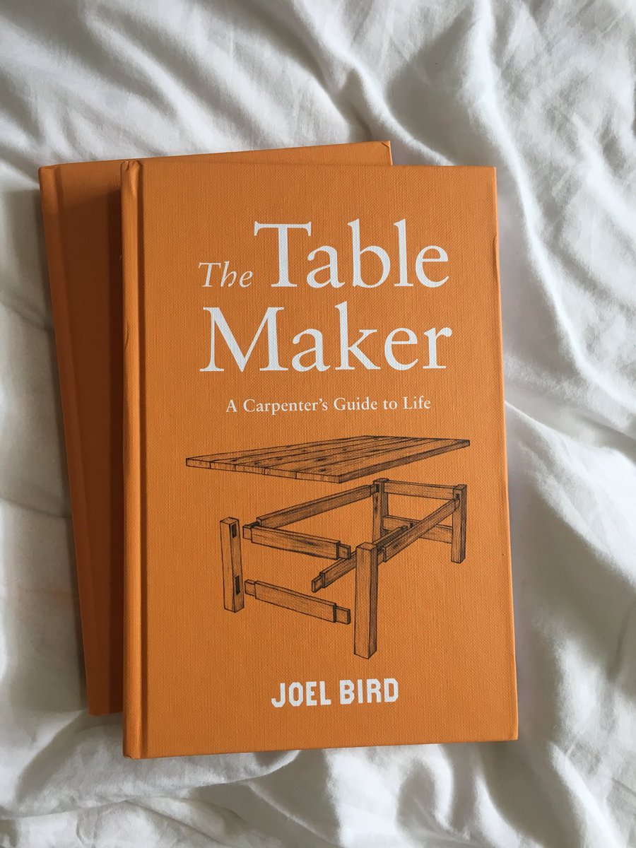 bigjcowen's tweet photo. Well look at this absolute beauty. Very, very proud of this one - @MrJoelBird writes from the heart, and the love that went into the table very much went into the book too. Anyone thinking about making something from wood should read this. #thetablemaker https://t.co/rpnUiEHceM