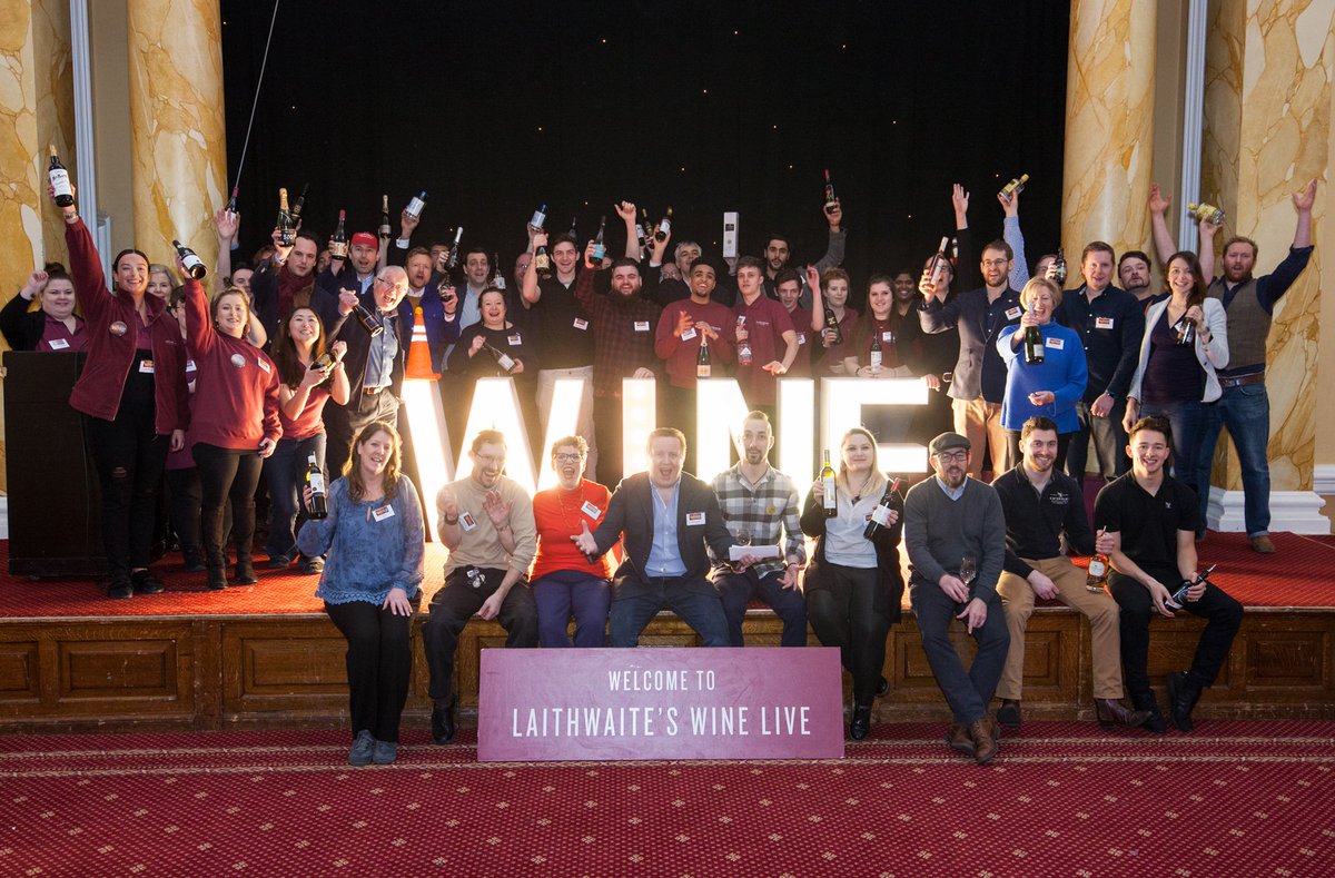 laithwaites's tweet photo. It's time to get excited about Laithwaite's LIVE again! Our biggest wine party of the year returns to London on the 2nd and 3rd November, with more to taste than ever before. Book your tickets now. https://t.co/UlM90v4yb5 https://t.co/ZpmDul612I