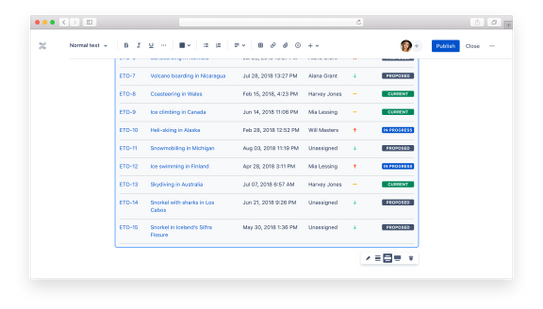 Confluence's tweet photo. No more guessing how a page will look after you publish. You'll soon get a live view of your macros while in edit mode. 

It's one of many new features we're adding to simplify &amp; improve how you edit in Confluence. Learn more: https://t.co/7Hay7SKSkK https://t.co/7zi3blthY6
