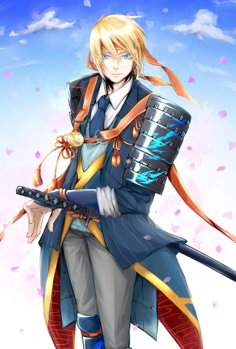刀剣乱舞 山姥切国広 極 我らが隊長のお帰りだ 水原 スイハラ のイラスト 刀剣乱舞 山姥切国広 極 我らが隊長のお帰りだ 水原 スイハラ のイラスト