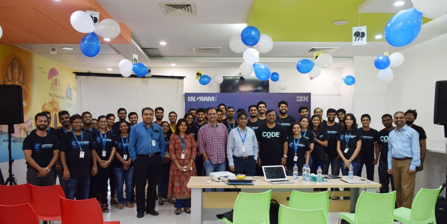 IngramMicroInc's tweet photo. Great participation and mind blowing ideas presented by our #IngramMicro teams during our #CallForCode #Hackathon held at our #Mumbai campus last week. Teams leveraged @IBM's #AI, #Blockchain, #IOT and #cloud to create solutions addressing natural disasters. @CallForCode https://t.co/hgXR4BZbbT