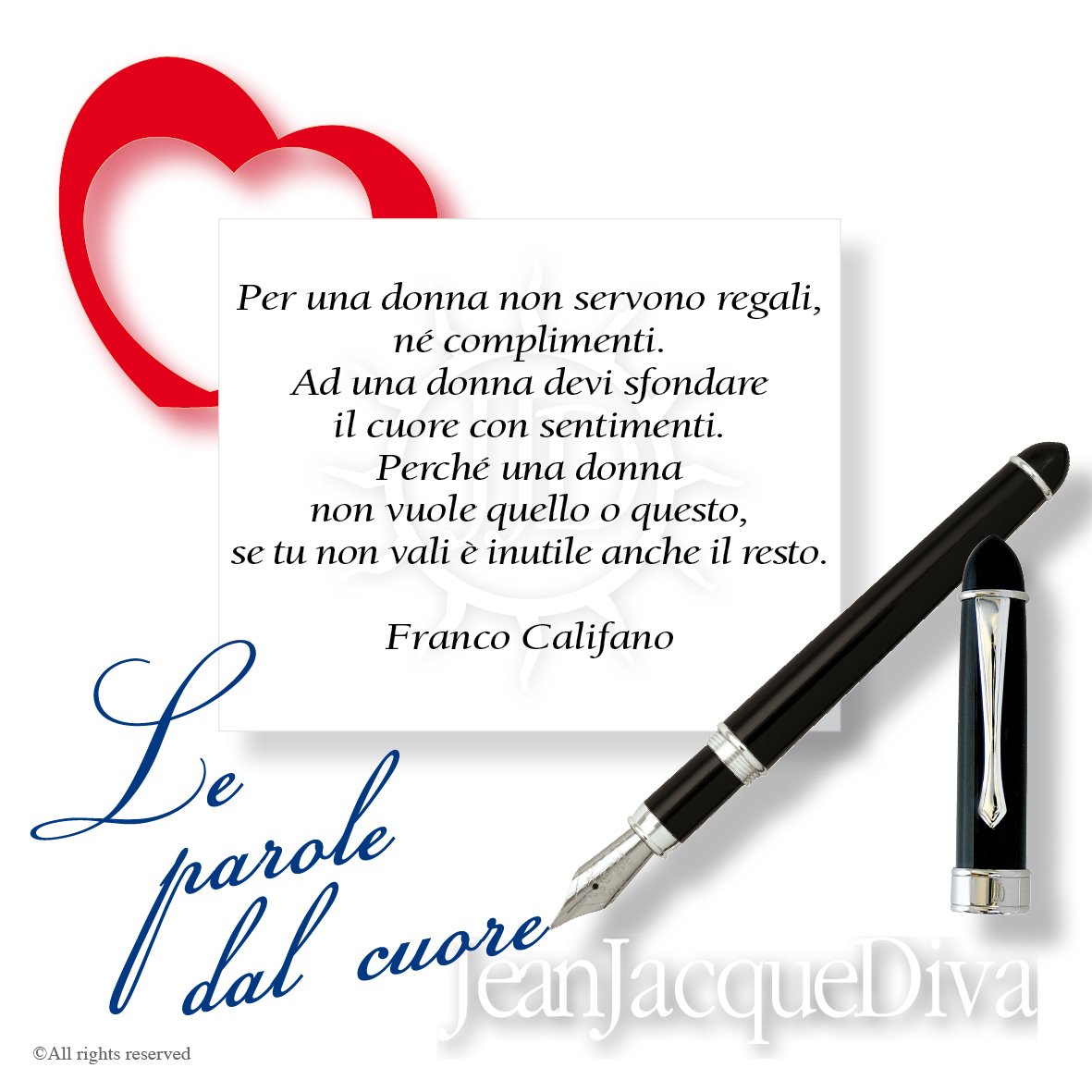 Jeanjacquediva Sur Twitter Libro Leparoledalcuore Collezione Frasedelgiorno Jeanjacquediva Omaggio Acquistando Prodotti T Co Yftkx3yjb6 T Co Nvnctww9se Francocalifano Califano Cantante Citazioni Cuore Frasi Citations Heart