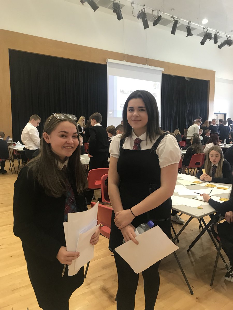 invacadMaths's tweet photo. A big thank you to our S4 and S5 pupils for helping today at our #mathsweekscot18 contest https://t.co/gq5NFtm2aF