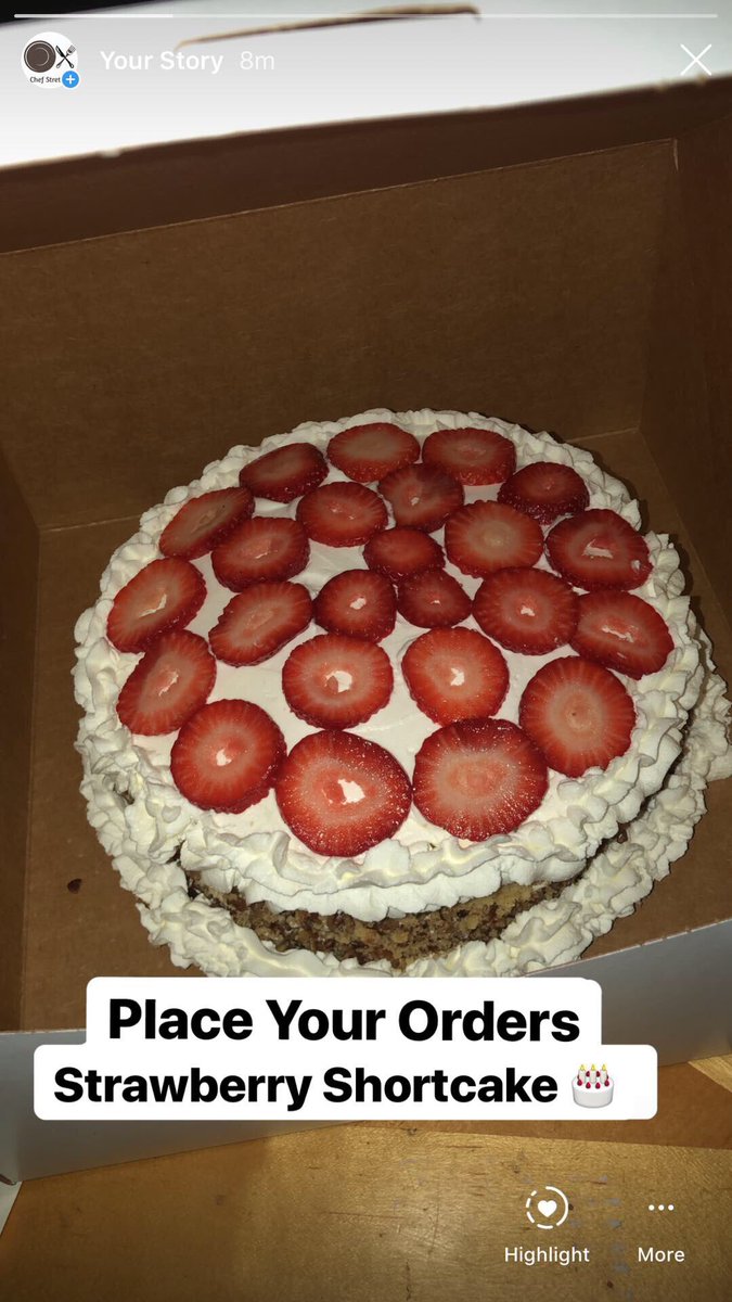 ChefStretch's tweet photo. Place Your Orders Strawberry Shortcake 🎂   🍓 https://t.co/5AGjqkT2Zx