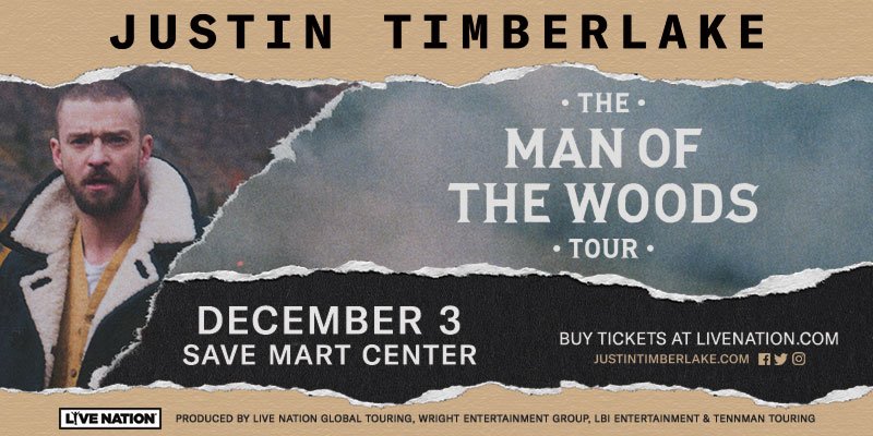 Save Mart Center Seating Chart Justin Timberlake