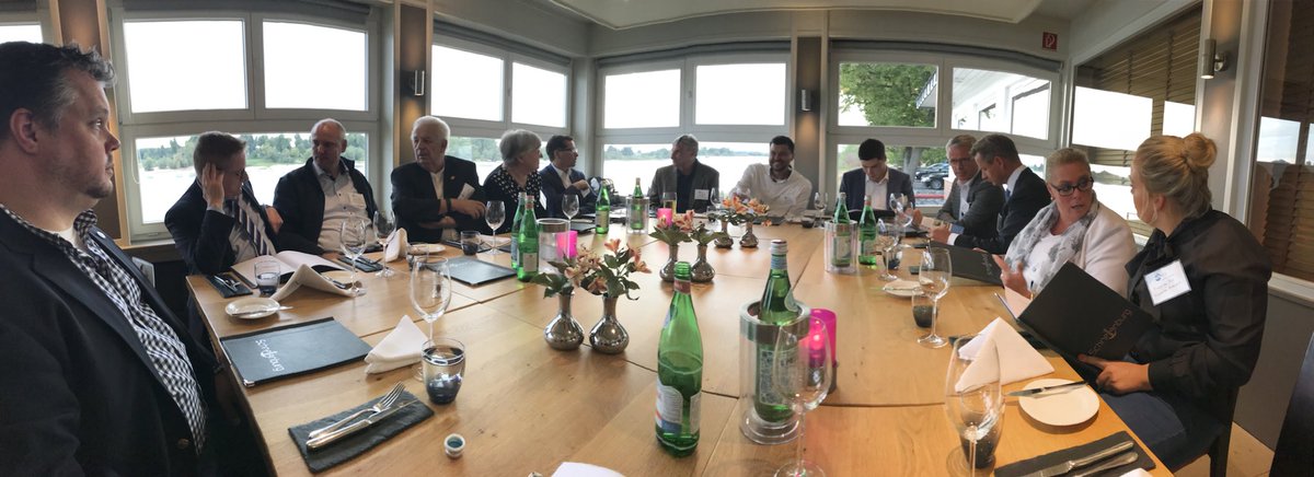 tnhome4industry's tweet photo. Prospect dinner in Dusseldorf #madeinmorristown #NETVRIDA https://t.co/utBk6rP5Uy