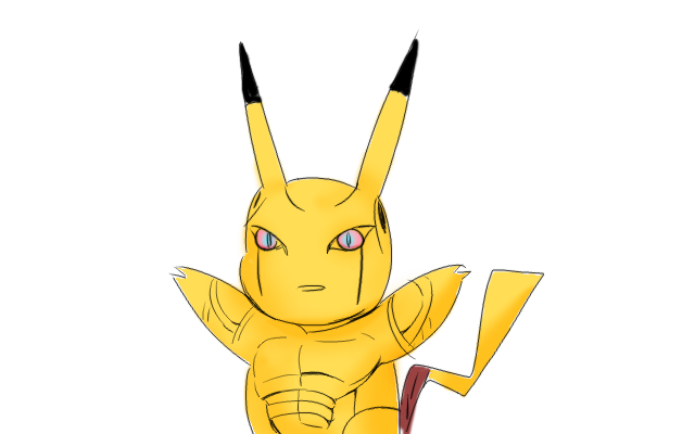 キラチュウ描いてみた 