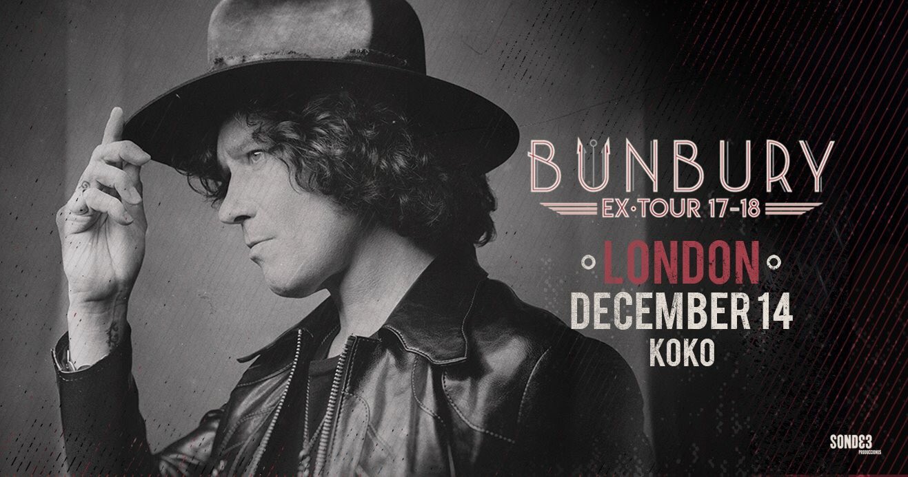 Enrique Bunbury on Twitter "LONDON! Many years have passed but finally