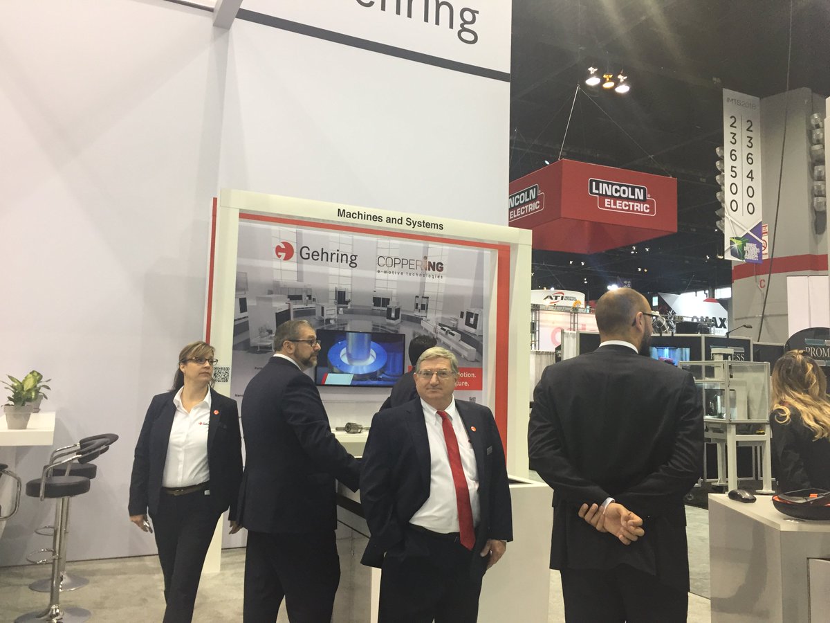 BernardandCo's tweet photo. Our client @Gehringlp is at #IMTS2018 this week in the North Hall at booth 236723. Stop by to hear all about the latest #manufacturing advancements and their partnership with #CopperING. @IMTSchicago @amtonline #mfg #automotive #powertrain #motion #IMTS https://t.co/rze4KTIJJG