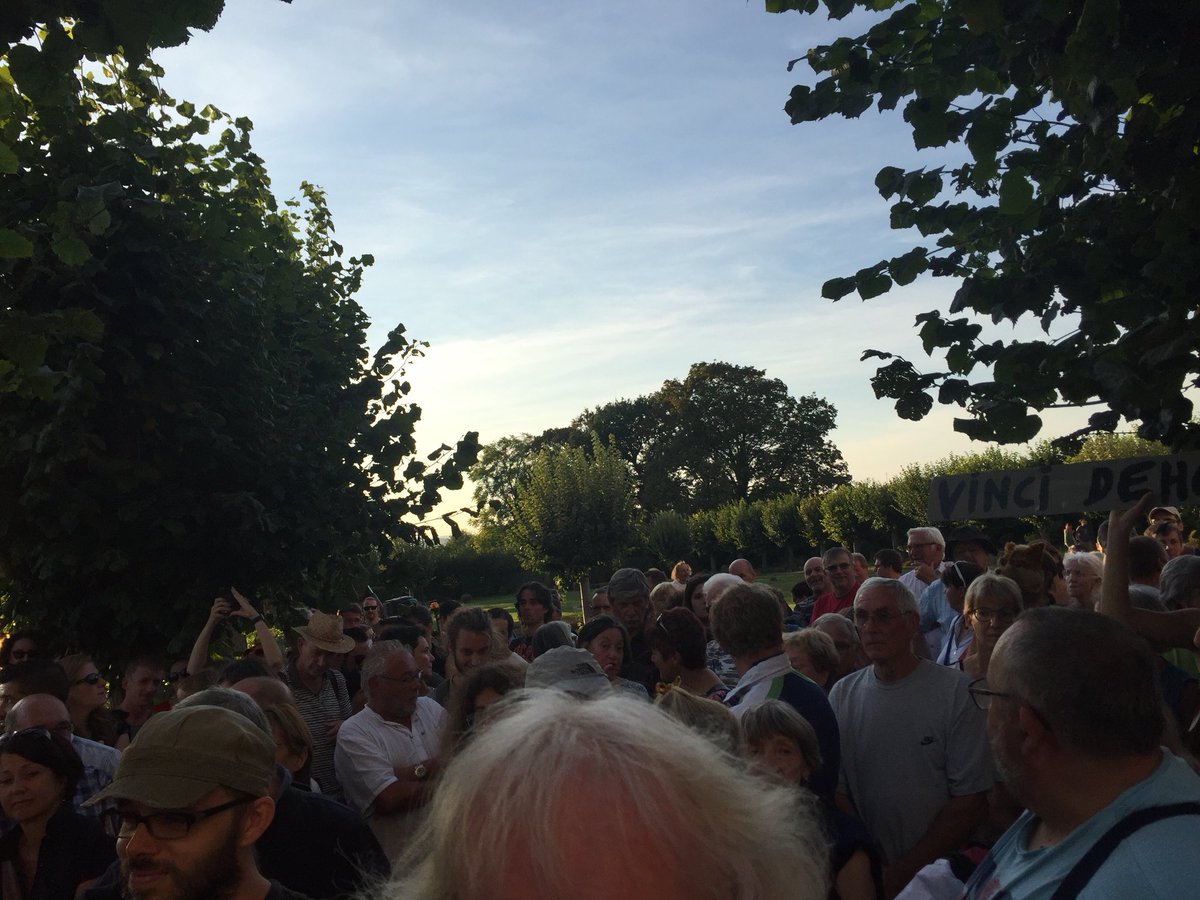 #GCONonMerci avec <a href="/josebove/">Jose Bove</a>, les habitants,les agriculteurs,les défenseurs de la biodiversité locale et les opposants au projet #GCO, nous demandons  un moratoire, et l’instauration d’une médiation impliquant tous les acteurs. L’autoroute n’est pas la solution pour le climat !