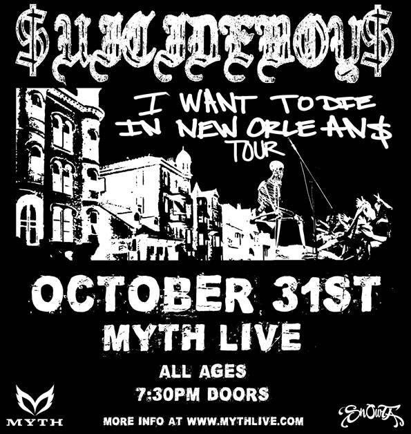 SnowtaFest's tweet image. 💀JUST ANNOUNCED💀
@SUICIDEBOYS - The Halloween Massacre
October 31st @MythLive 
Tickets on sale Wednesday at 10am