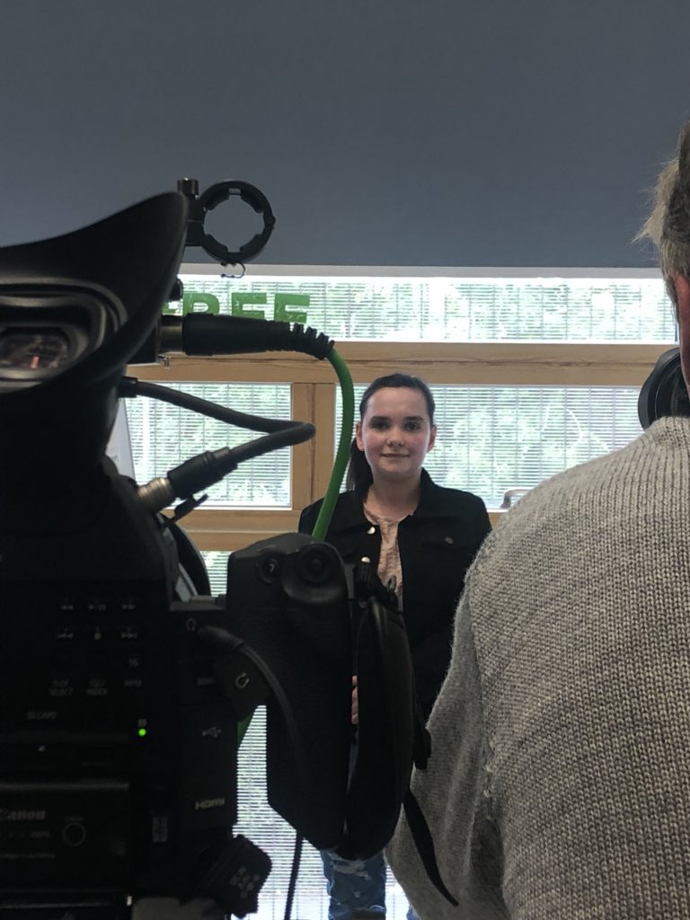 riofoundation's tweet photo. Our #youthleader Lauren has been speaking to @LottoGoodCauses and @_katiearchibald about how the funding for #RFFManchester has helped her pursue a career in football by providing her the skills and confidence to train other #youngpeople https://t.co/QGiwkXEJIb