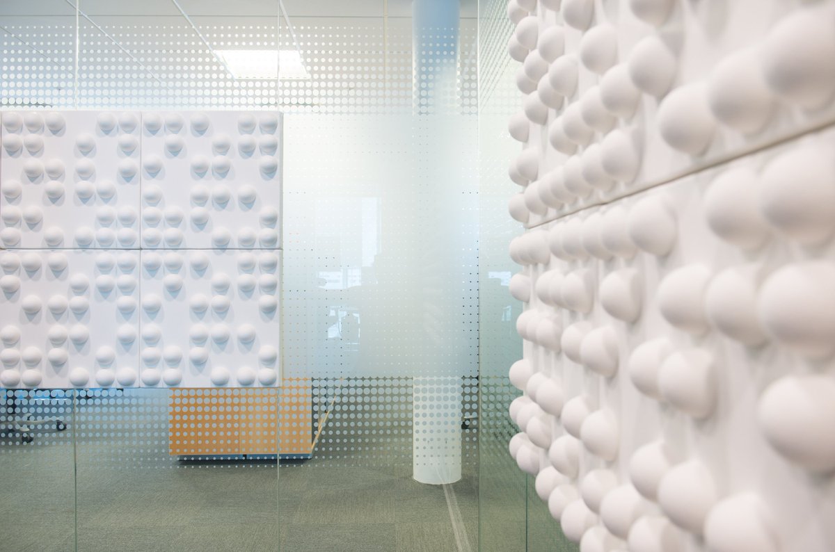 Soundtect's tweet photo. Something to lighten up your Monday! An amazing Tetris project completed onto a glass surface shows just how versatile our products are! Get in touch today to order your panels to suit any environment on 0203 905 7845       #MondayMotivation #MondayBlues #tetris #acoustic #design https://t.co/CmzIWJrtjN
