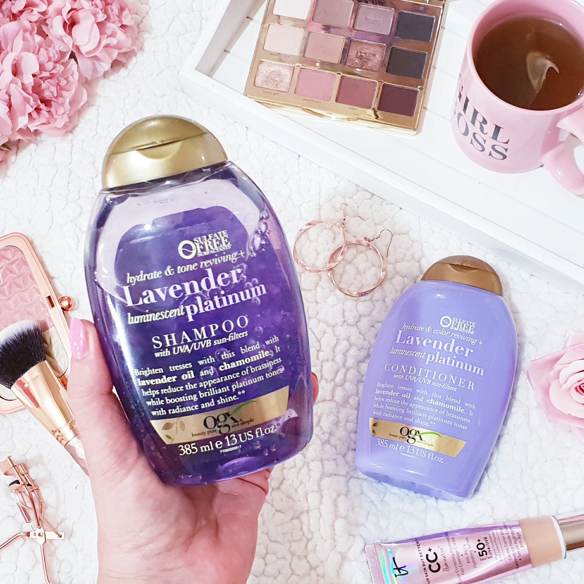Are you blonde and suffer with brassy tones showing through in between treatments? Here are my thoughts on @OGXBeauty Lavender Shampoo and Conditioner rosieloveslife.co.uk/2018/09/ogx-la… #bbloggers #thegirlgang #bloggerssparkle @BLOGGERSCIRCLE_ @UKBloggers1