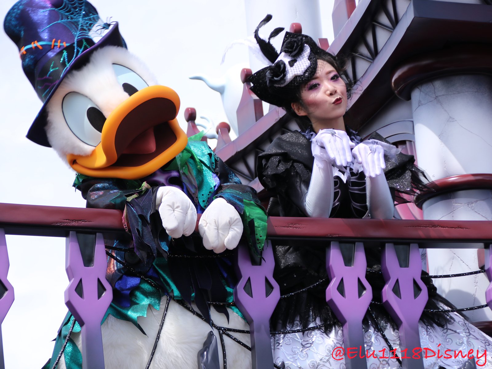 ドナルドダック スプーキーブー Dハロ仮装