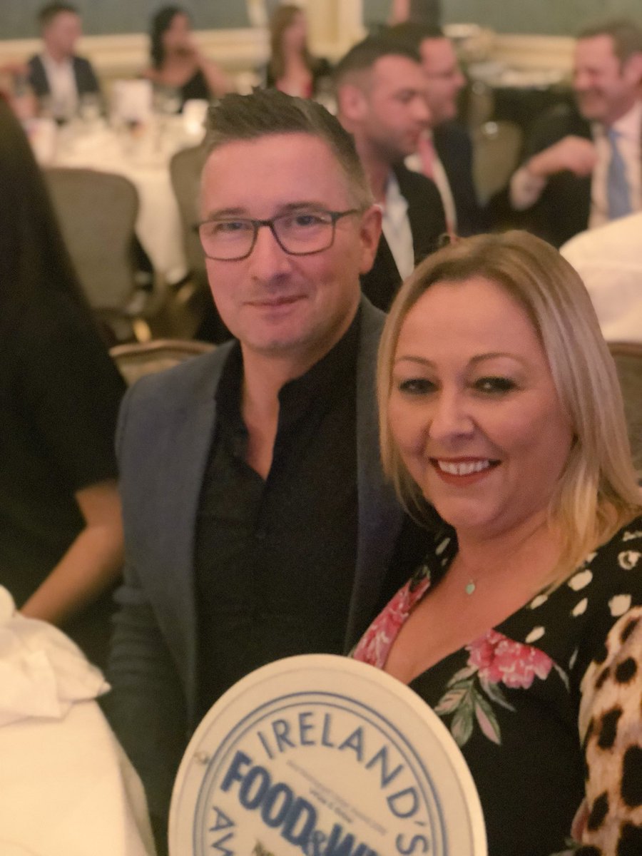 Massive congratulations to <a href="/chefchrismc1/">chrismcgowan</a> and Davina and all the <a href="/wine_brine/">Wine & Brine</a> team on winning @FoodAndWineMag #FWAwards Best Restaurant in Ulster, lovely to catch up yesterday 💪🏼🏆