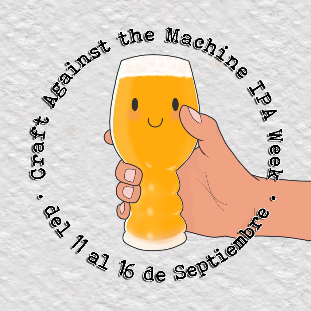 Craft_ATM's tweet photo. Comienza la IPA Week en @Craft_ATM
Toda la información aquí: https://t.co/DgXS1BQGhZ #spanishcraftbeer #ipaweek https://t.co/Rpp8ANBzpa