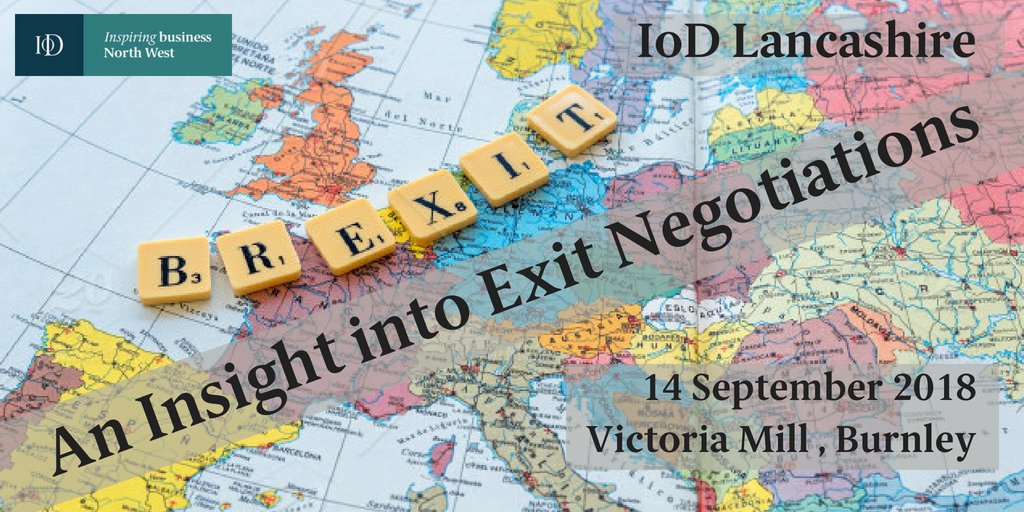 iodnorthwest's tweet photo. Hear from @WajidKhanMEP  about #Brexit - An Insight into Exit Negotiations on 14 Sept. There will be Q&amp;A session so come along to ask your burning questions. Read more: https://t.co/W3oNsPrwPL
 @Bizlancashire @BoostInfo  @LBVmagazine  @reorienter https://t.co/hbigzHSdGY