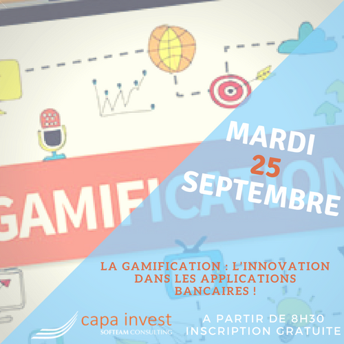 "Joindre l'utile à l'agréable" ou comment introduire des concepts venant du monde ludique dans le milieu financier.  Vous êtes invités à notre #matinale #gamification le 25/09 Inscriptions &gt; buff.ly/2M0OEIQ #challenges #enigmes #innovation #ludification