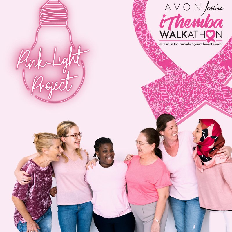 iThembaCrusade's tweet image. The Pink Light Project: Because no women should be in the dark about breast cancer.
To support the Breast Cancer Promise, Avon is launching the Pink Light  Project to help deliver its commitment to educating 50 million women  worldwide.
 #ithembawalk2018
 #PinkLightProject