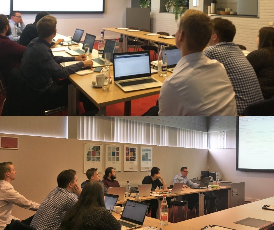 Organibvba's tweet photo. Vandaag zijn er maar liefst 7 Software Engineers aan hun opleiding @ProgressSW gestart! The Organi Academy: to be continued... #nieuwecollegas #welkom #programmers @vdab_be https://t.co/8SBjqoKAIo
