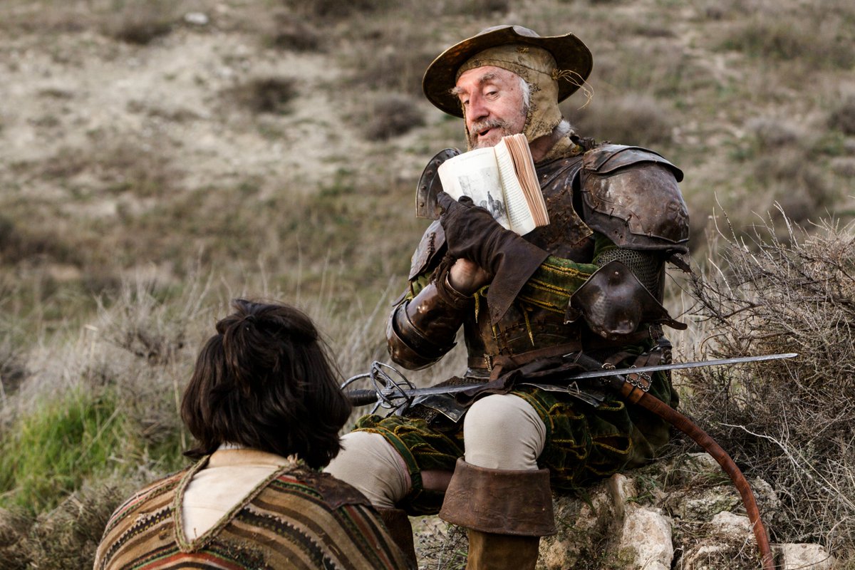 An <a href="/EveningStandard/">nope s</a> preview for #LFF"Cervantes and the irrepressible Gilliam tilt at windmills with all the enthusiasm and distinctive humour for which both are renowned, recreating worlds with the same attention to detail as all Gilliam’s films. A treat." standard.co.uk/go/london/film…
