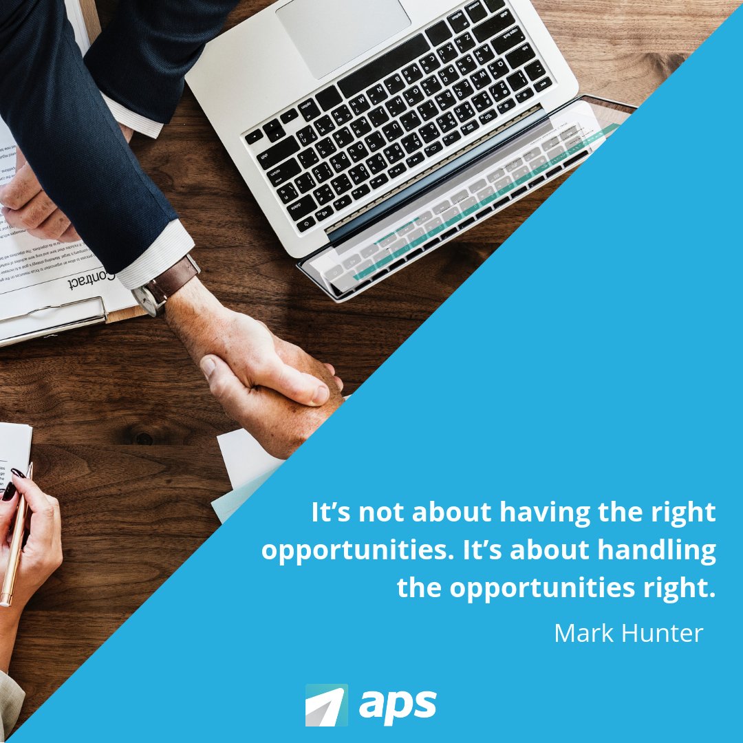 APSPayroll's tweet image. It&apos;s about handling the #opportunities right. #mondaymotivation #yourworkforcepartner