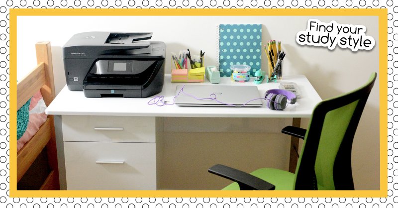 Office Depot On Twitter Kick Up Your Study Space With Fun Desk