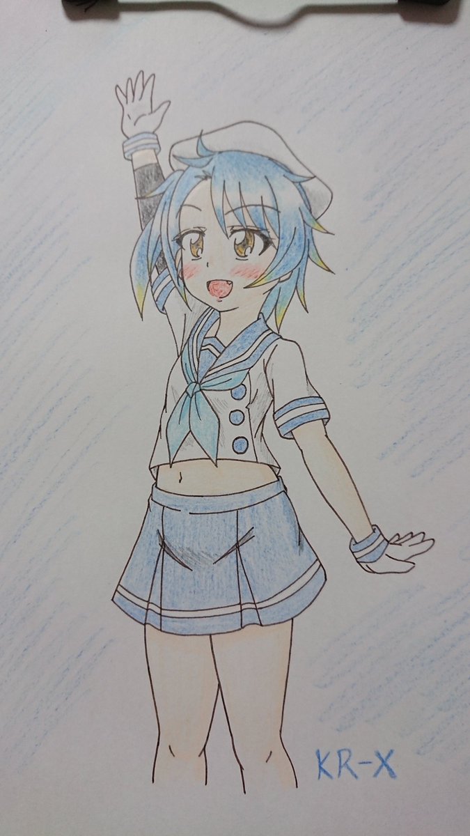 #艦これ版深夜の真剣お絵描き60分一本勝負
#艦これ版真剣お絵描き60分一本勝負_20180910
ああ、情報か、まってろ、あたしが・・・ 