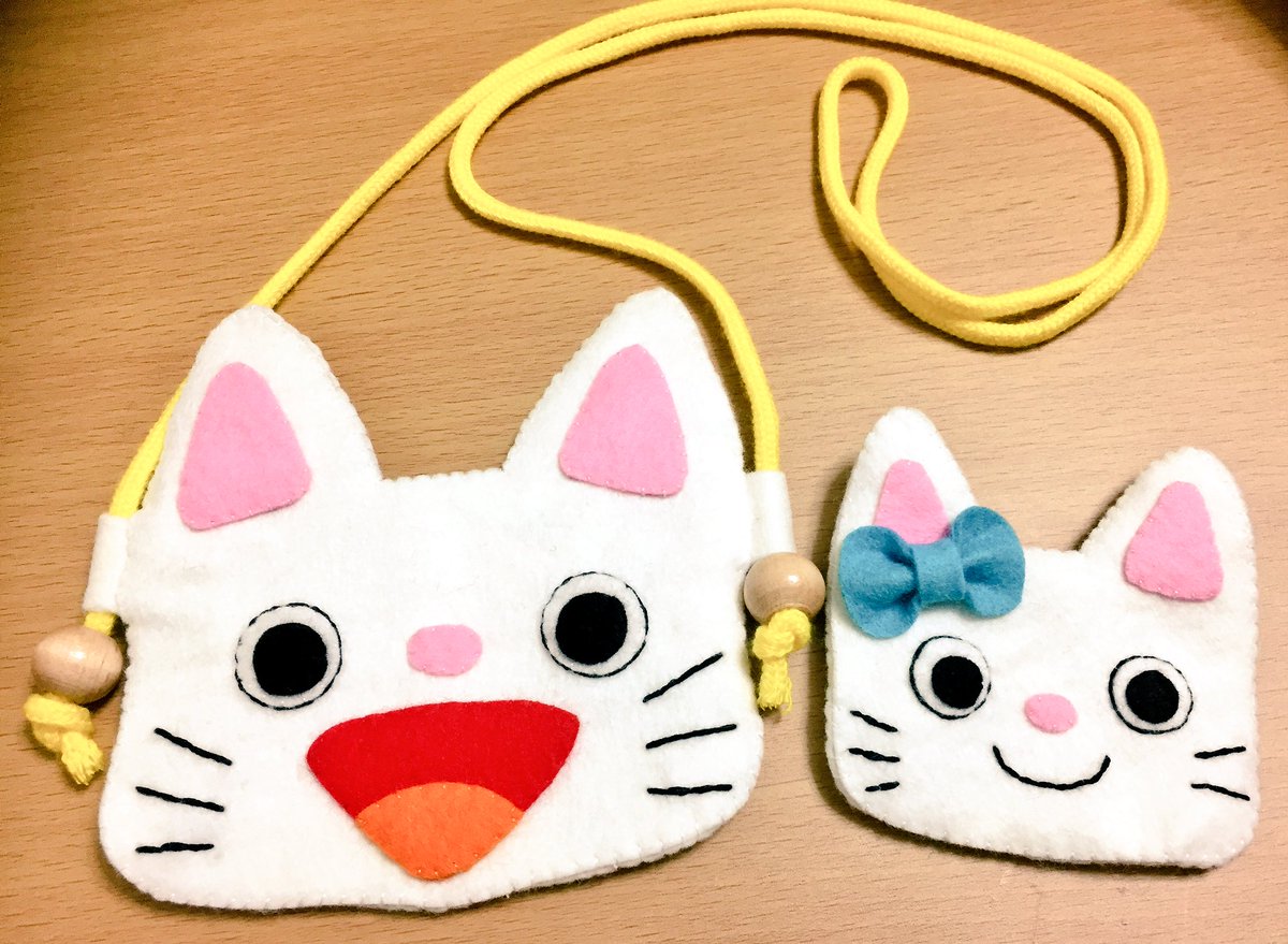 ハンドメイド ＃フェルト なに作ろうかなつぎは