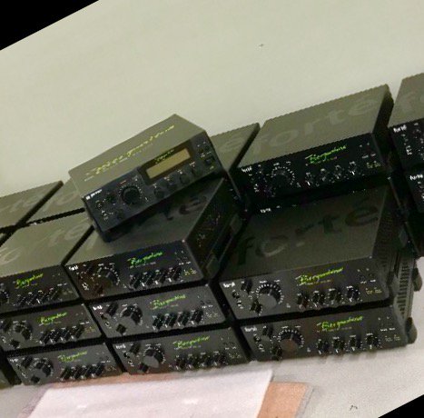 Bergantino Audio stacking and packing forte's &amp; B|AMPS EU here we come!