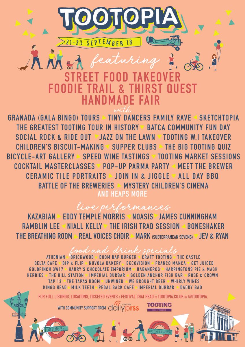 stoked to be part of this yrs tootopia tooting takeover, special deals coming your way! 💥 tootopia.co.uk #tootingmarket #yardmarket #weareherbies #veganfood