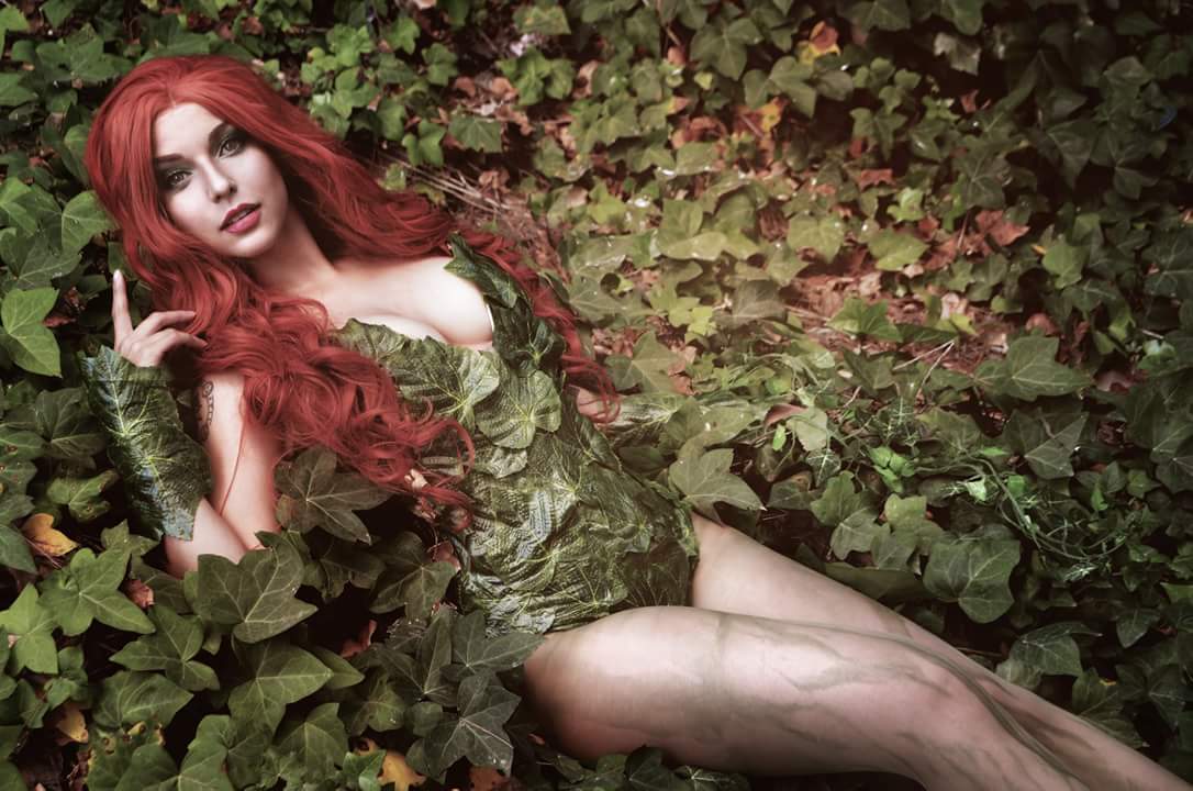 “One of the photos from my Poison Ivy photoshoot available on Patreon only....